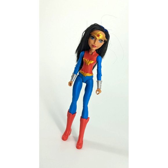 DC SUPER HERO GIRLS WONDER WOMAN DOLL 12" Painted  SUIT - Picture 6 of 7